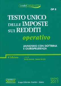 SACCONE - SERAFINI, Testo unico delle imposte sui redditi Operativo