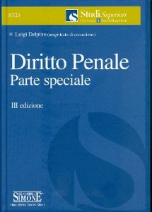 DELPINO LUIGI, Diritto penale parte speciale