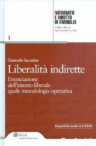 IACCARINO GIANCARLO, Liberalit indirette