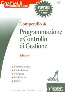 SIMONE, Compendio di programmazione e controllo gestione