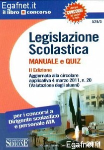 PALLADINO CHIARA/ED, Legislazione scolastica Manuale e quiz