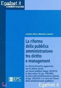 HINNA - LASALVIA, La riforma della pubblica amministrazione