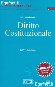 DEL GIUDICE FEDERICO, Diritto Costituzionale.