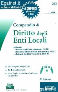 BASILE CACACE MILANO, Compendio di diritto degli enti locali