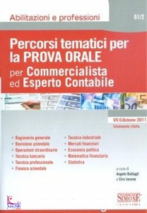 BATTAGLI - IACONE, Percorsi tematici per la prova orale