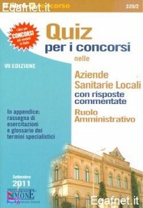 AA.VV., Quiz per i concorsi aziende sanitarie locali