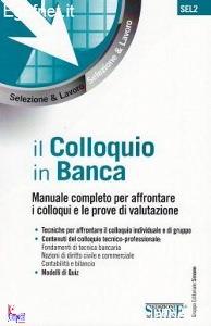 SALICONE CONCETTA, I colloquio in banca