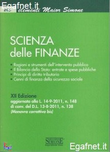 SIMONE, Scienza delle finanze