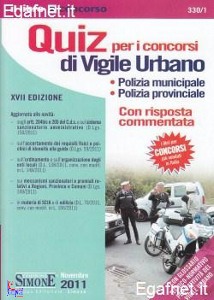 CACACE ANNA /ED, Quiz per i concorsi di vigile urbano