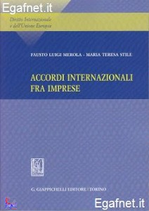 MEROLA - STILE, Accordi internazionali fra imprese