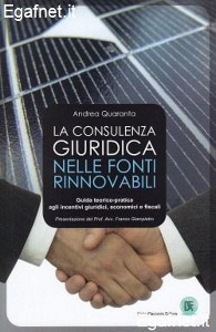 QUARANTA ANDREA, Consulenza giuridica nelle fonti rinnovabili