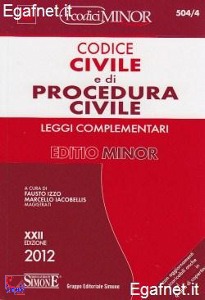 IZZO - IACOBELLIS, Codice civile e di procedura civile