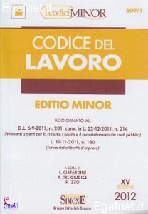 SIMONE, CODICE DEL LAVORO  (edizione minor)