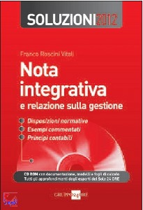 ROSCINI VITALI, SOLUZIONI 2012 La nota integrativa