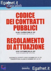 GRAFIL, Codice dei contratti pubblici - Regolamento