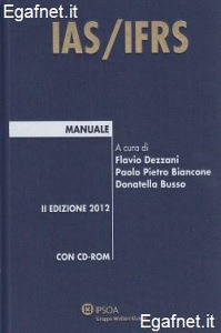 DEZZANI BIANCONE, IAS IFRS manuale  2012