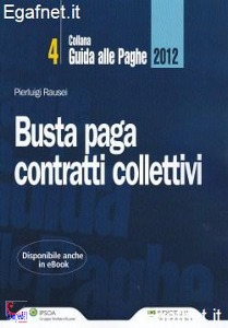 RAUSEI PIERLUIGI, busta paga contratti collettivi 2012