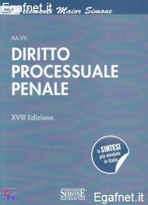 RUMORE MARIAROSA, Diritto processuale penale