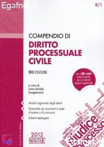 ARIOLA LUCA /ED, Compendio di Diritto Processuale Civile