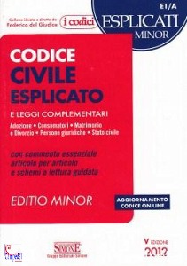 MAZZITELLI MARIA /ED, Codice civile esplicato minor Leggi complementari