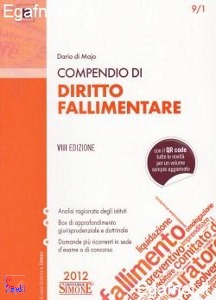 DI MAJIO DARIO, Compendio di diritto fallimentare