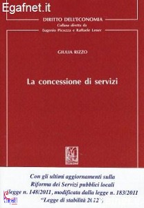 RIZZO GIULIA, La concessione di servizi