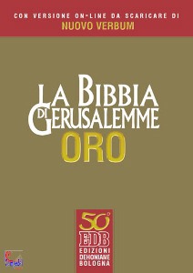 CEI, La bibbia di Gerusalemme ORO