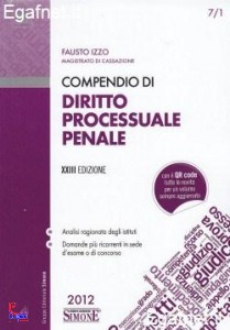 IZZO FRANCO /ED., Compendio di diritto processuale penale