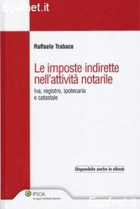 TRABACE RAFFAELE, Le imposte indirette nell