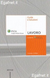 INDICITALIA, Lavoro 2012