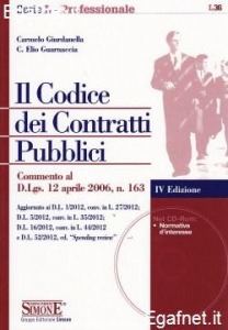 GIURDANELLA-GUARN..., Il codice dei contratti pubblici