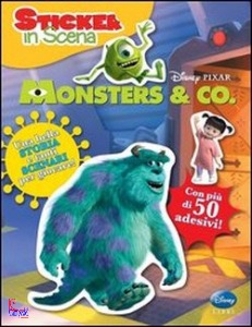 DISNEY, Monster & CO - Stiker in scena - Con adesivi