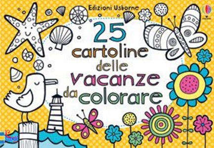 Whatmore Candice, 25 cartoline delle vacanze da colorare