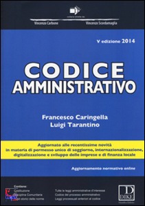 CARINGELLA-TARANTINO, Codice amministrativo