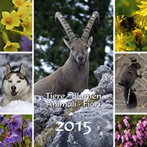 ATLAS EDITION, Animali Fiori 2016 calendario cartolina