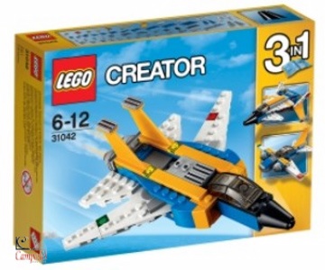 , LEGO CREATOR 31042 BIPLANO RICOGNIZIONE 6-12