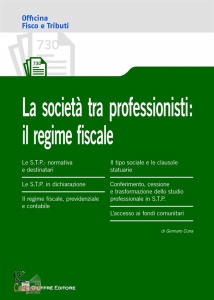 , La societ tra professionisti: regime fiscale