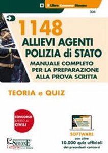 SCRITTA, 1148 Allievi agenti polizia di stato teoria e quiz