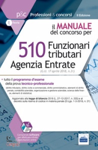 EDISES, 510 funzionari tributari agenzia entrate MANUALE