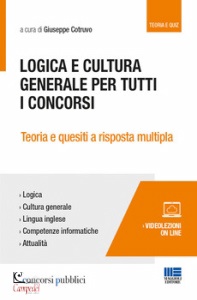 COTRUVO GIUSEPPE, Logica e cultura generale per tutti i concorsi