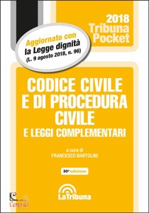 BARTOLINI FRANCESCO, Codice civile e di procedura civile  / Pocket