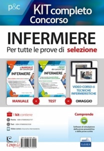 CONCORSO, Infermiere KIT completo per il concorso 2 voll. +