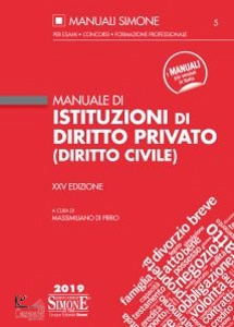 DI PIRRO M. /ED, Manuale di Istituzioni di Diritto Privato (civile)