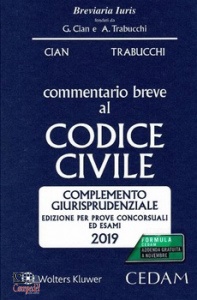 CIAN TRABUCCHI, Commentario breve al codice civile