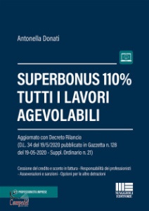 DONATI ANTONELLA, Superbonus 110% - Tutti i lavori agevolabili