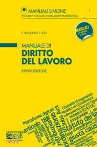 DEL GIUDICE - S., Manuale di Diritto del Lavoro