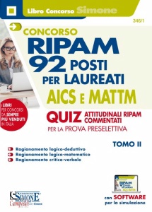 CONCORSO, RIPAM 92 posti per laureati AICS e MATTM  QUIZ