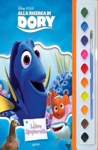 MARVEL - GIUNTI, Alla ricerca di Dory libro acquerello con gadget