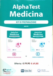 ALPHA TEST, Alpha Test Medicina Kit di preparazione