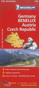 MICHELIN, Germania Benelux Austria Rep. Ceca 1:1.000.000